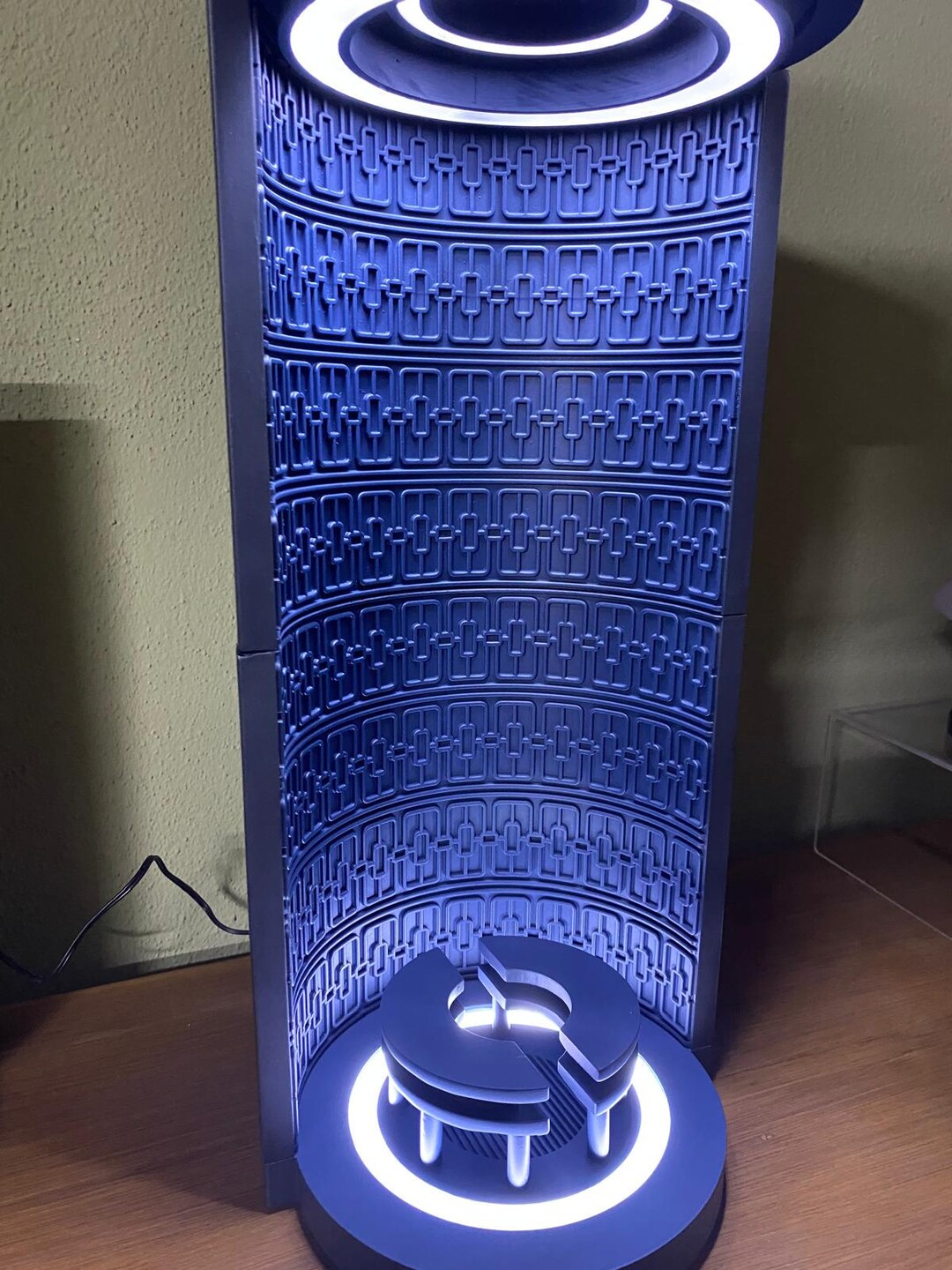 Batman Armory 1/6 Scale Display Stand – LED Lighted Batman Display Base ...