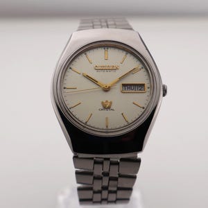 Fully Serviced Original Vintage Citizen Automatic 8200A Day - Date Men&#39;s Wrist Watch