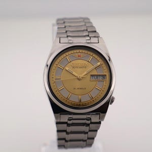 Japanese Craftsmanship Citizen Automatic 8200A Day - Date Men&#39;s Wrist Watch