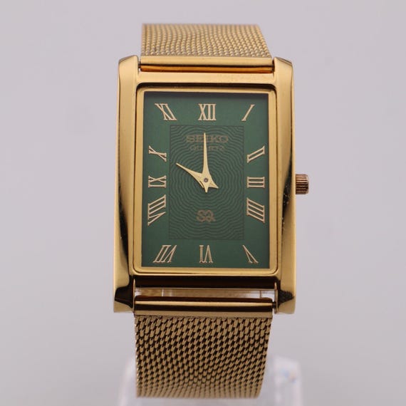 seiko green dial dress Recommendations] Watch For Wedding : r/Watches bringing true GMT functionality to an attainable price point Seiko Quartz SUR527P1 Watch