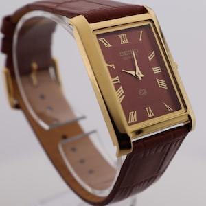 Seiko square watch men - Etsy 日本