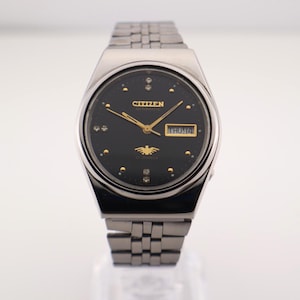 Daily Wear Ready Authentic Vintage Citizen Automatic 8200A Day - Date Men&#39;s Wrist Watch