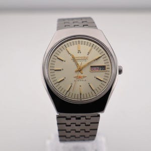 Vintage Original Citizen Automatic 8200A Day - Date Japanese Men&#39;s Wrist Watch