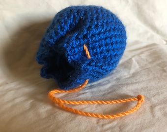 Double Crochet Dice Bag - Original Drawstring Bag