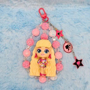 Retro Barbie keychain