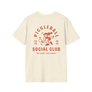 Pickleball Social Club Unisex Softstyle T-Shirt
