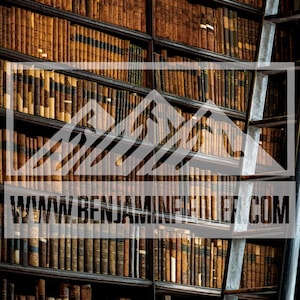 Long Room Library Print | Trinity College Dublin Photo | Historic Bookshelf Wall Art | Ireland Travel Photography | Literary Home Decor