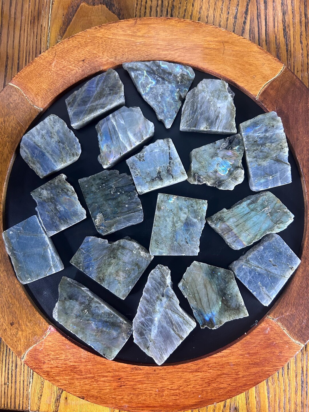 Flashy Labradorite Slab Tile – Polished Rough Cut Stone - Etsy
