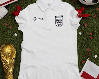 Football girls polo dress