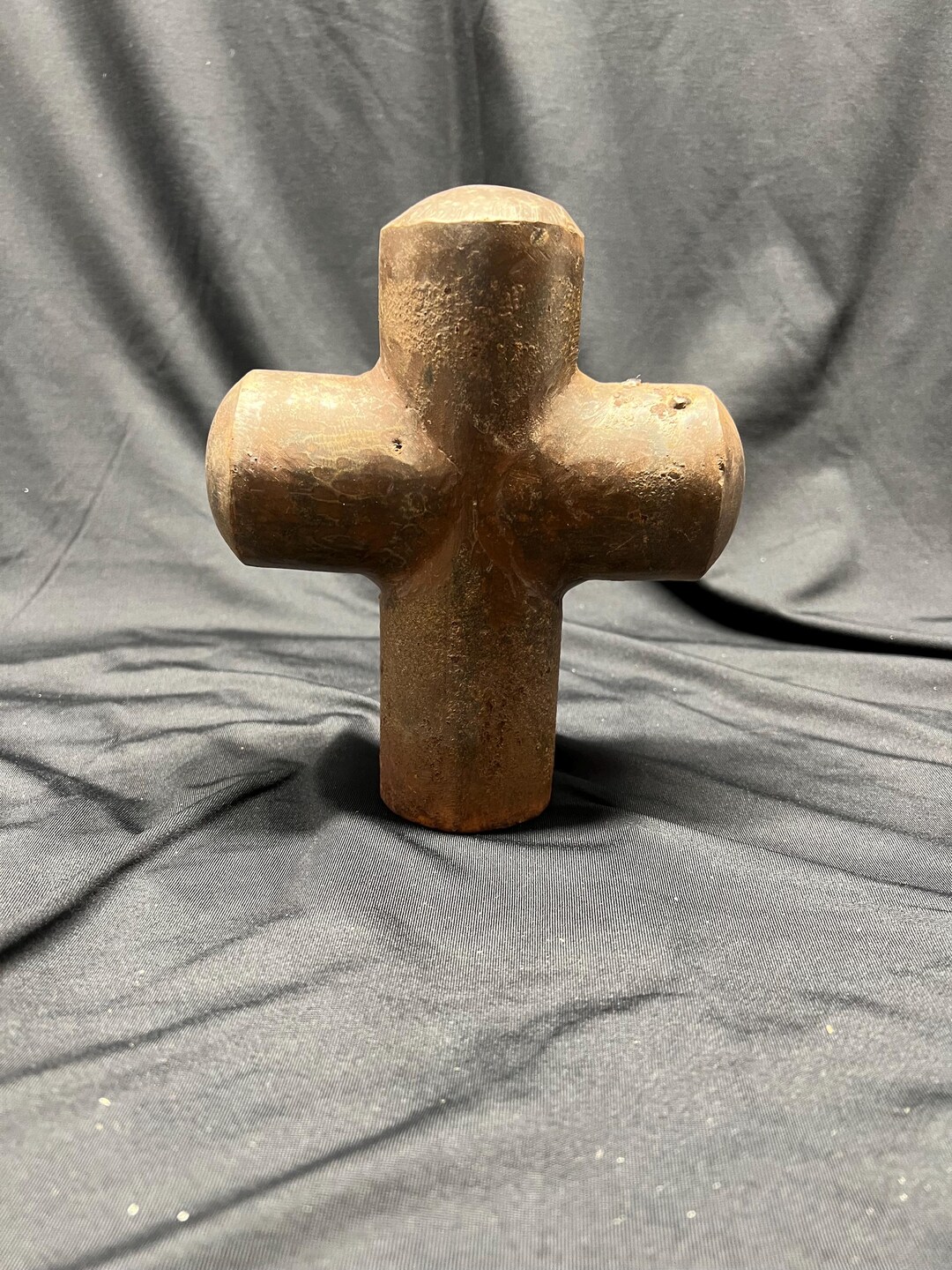 Wielded Cross Vintage Antique Cross Welded Metal Art, Hand Made - Etsy