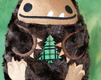 Woodsey Summer the Big Foot or Sasquatch Stuffed Animal