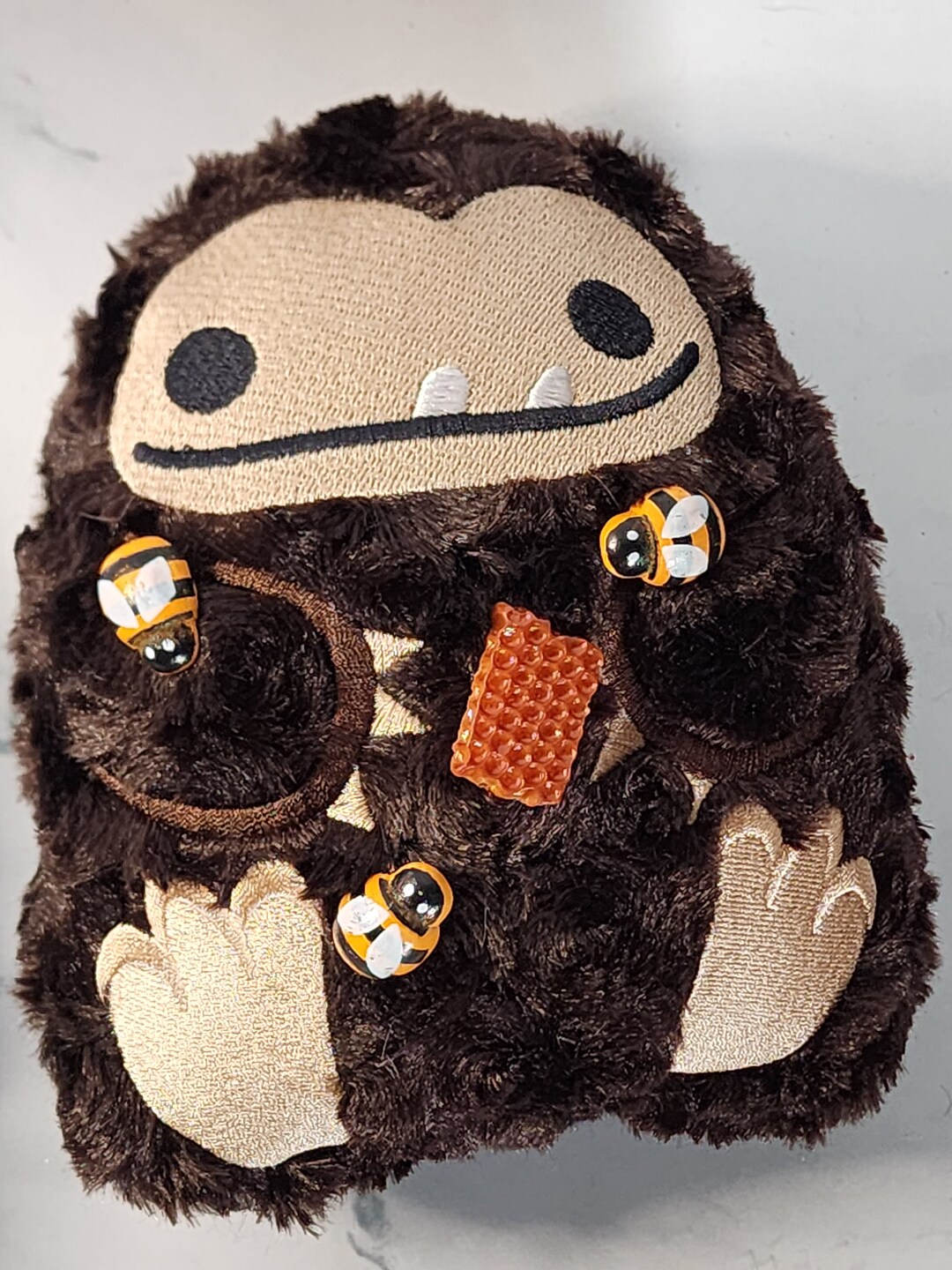 Beekeeper Bees Summer the Big Foot or Sasquatch Stuffed Animal - Etsy