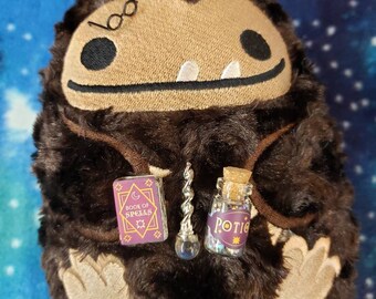Wizard Summer the Big Foot or Sasquatch Stuffed Animal