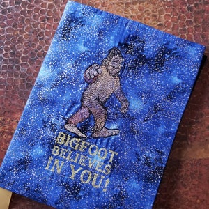 Big Foot Believes in You Composition Book and Cover