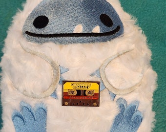 Awesome Mix Tape Guardians of the Galaxy Inspired Yvette the Abominable Snoman or Yeti Stuffed Animal