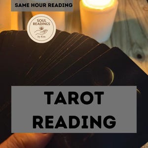 Same Hour Liebe Tarot Lesung | Psychische Mittlere Kartenlegung, Schnelle Genaue Einsicht, Tarot Anleitung für Liebe, Geist & Leben am selben Tag