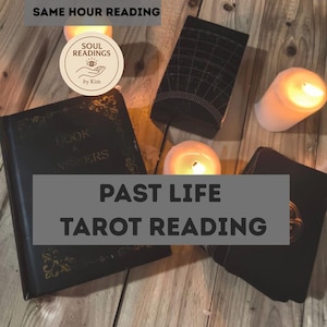 Same Hour Past Life Reading | In-Depth Psychic Tarot Insight on Love, Career & Soul Path | Detailed Past Life Tarot | Fast Delivery