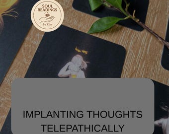 Telepathic Thought Implantation  | Same Day Psychic Mind Influence & Energy Work | Powerful Telepathy Manifestation Ritual