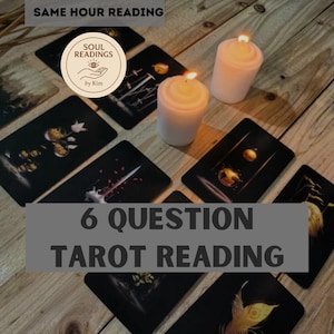 6-Question Tarot Reading Same Hour | Fast Psychic Answers on Love, Career & Future | Accurate, Detailed Guidance Within the Hour