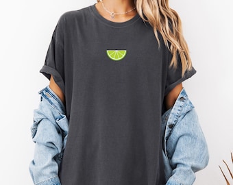 Lime T-Shirt, Botanical T-Shirt, Aesthetic Fruit T-Shirt, Cute Fruit Lime T-Shirt, Lime Lovers T-Shirt, Cute Limes T-Shirt, Gift For Her