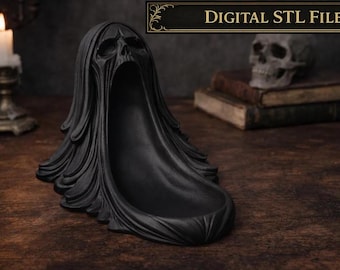 Bowl STL – Gothic Home Decor, 3D Printable File