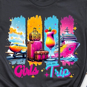 Girls Cruise trip png, Girls trip png, Girls trip sublimation design, Girls trip shirt png, Tshirt sublimation design, Digital download