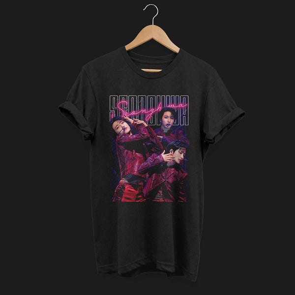 Seonghwa 'Skin' Inspired Shirt | KPOP Tour Merch