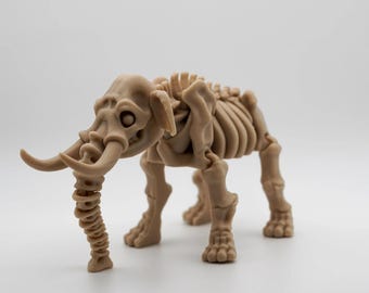 3D-geprint olifantenskelet: collectie fossielenliefhebbers