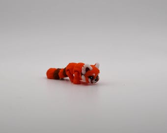 3D-geprint beeldje rode panda, Desk Buddy