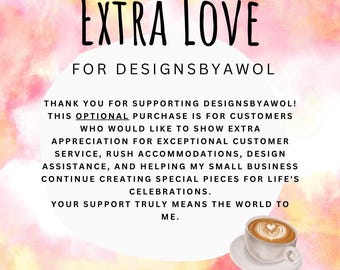 DesignsByAWOL Tip Jar | Small Business Support | Thank You