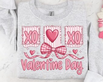 Valentine's Day DTF Transfer, Ready to Press