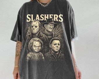 Halloween Horror Movie Slasher Film DTF Transfer, Ready to Press