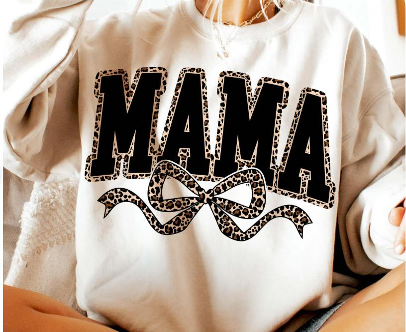 Mama Leopard DTF TRANSFERS, Ready to Press Heat Transfer - Etsy