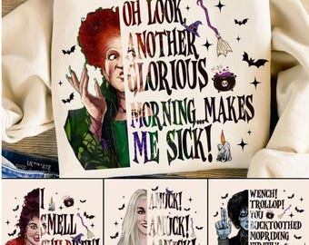 ハロウィン魔女映画DTF転送、プレス準備完了