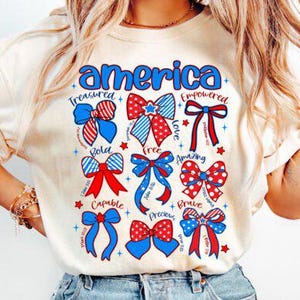 Amerika Bibel Vers 4. Juli DTF TRANSFER bereit, Hitzetransfer, Vaterländischen dtf Transfer, 4.Juli t-shirt Design zu drücken