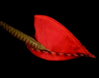 Red Suede Prince / Robin Hood / Squire Child's Hat