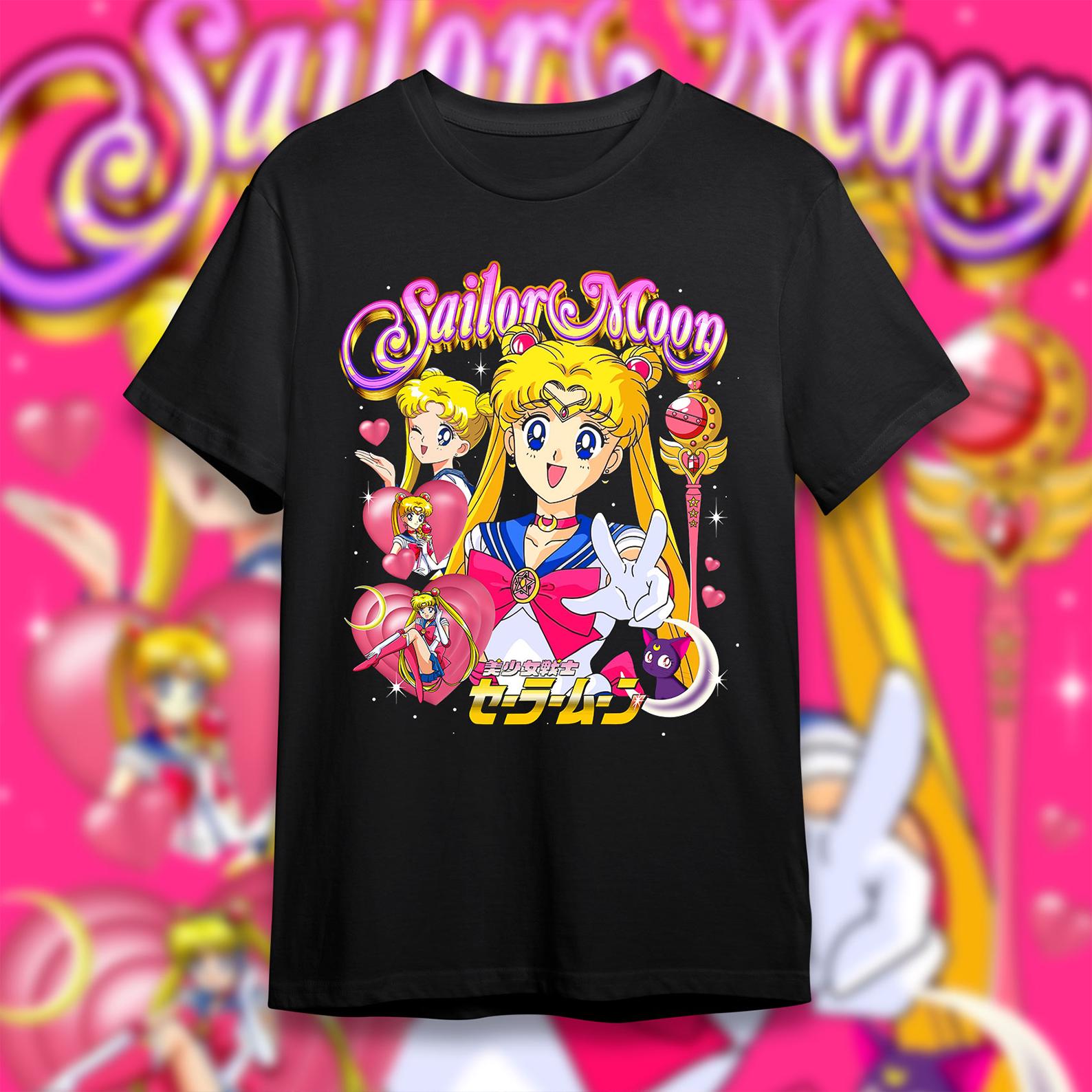 Sailor Moon Shirt Vintage - Etsy Sailor Moon Shirt Vintage - Etsy