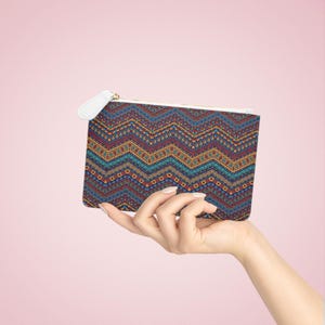 Ethnic Mini Clutch Bag | Bohemian Style Purse for Festivals, Travel, Weddings, Gifts, Accessory