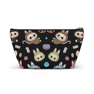 Labubu Accessory Pouch, Cute Makeup Bag, Fun Travel Pouch, Gift for Kids or Teens, Cute Labubu Design, Back to School