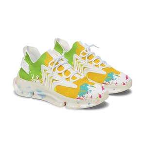 Colorful Women&#39;s Mesh Sneakers - Casual Walking Shoes for Summer, Outdoor Activities, Fitness, Festivals, Gifts