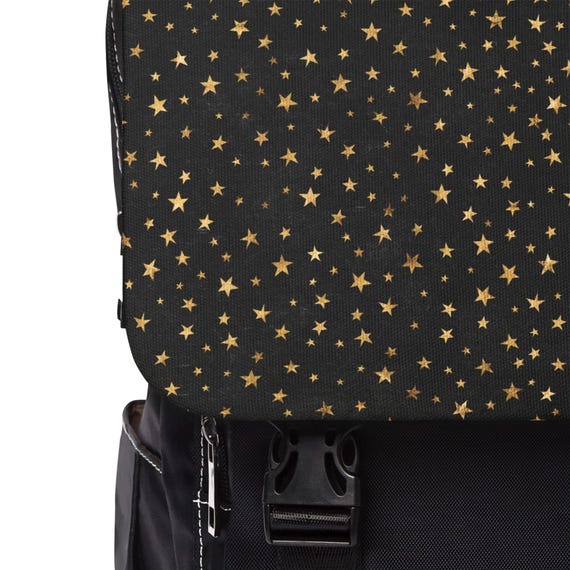 Celestial Star Backpack: Oxford Canvas Travel Daypack - Etsy