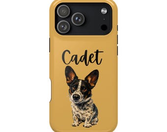 Personalisierte Haustier Handyhülle | Stoßfestes Gehäuse