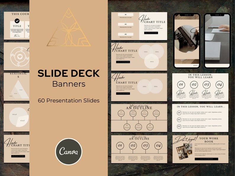 Presentation Slide Deck INSTANT DOWNLOAD Slide Deck Etsy