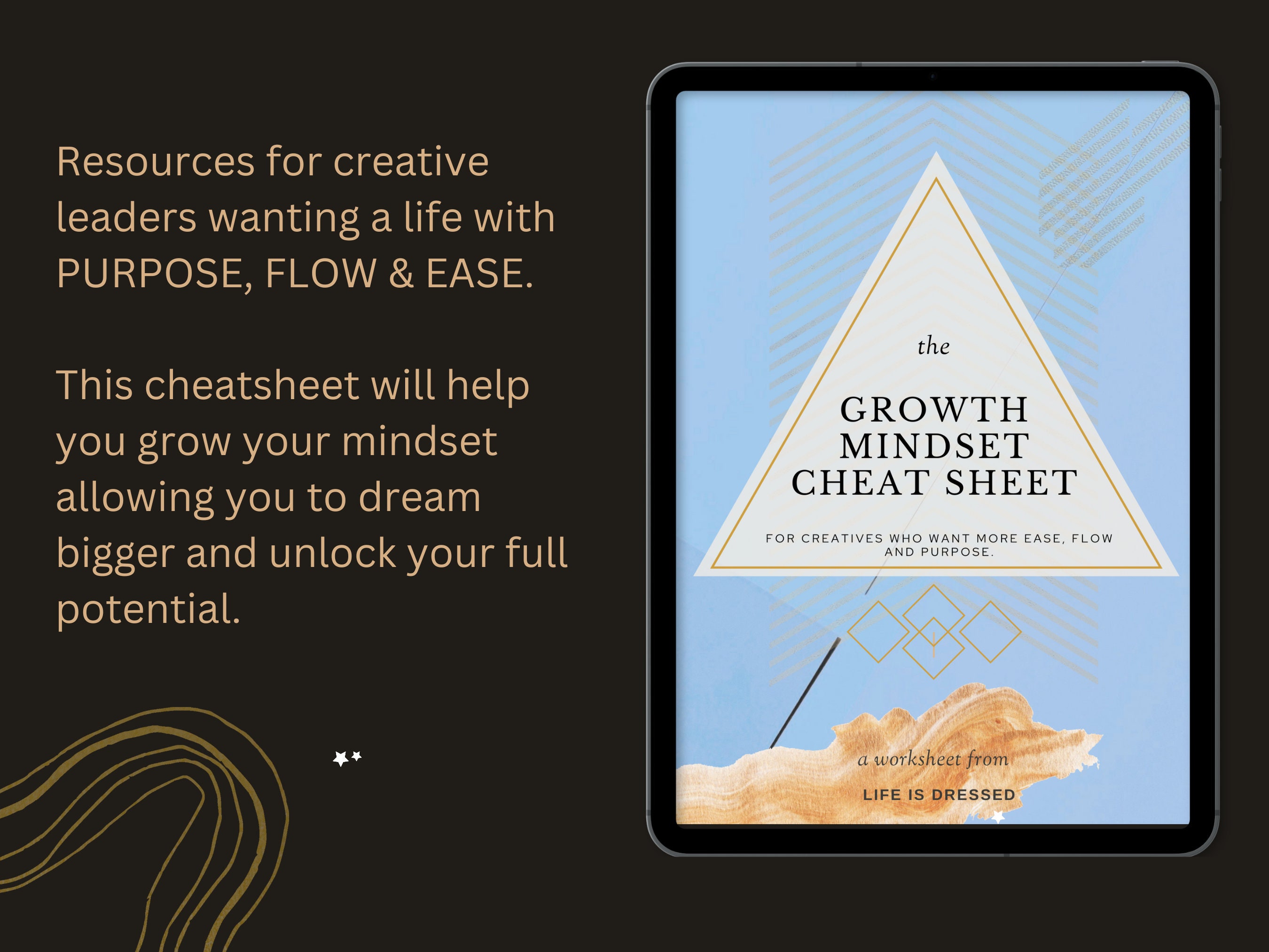 Growth Mindset Cheat Sheet Clarity Journal Small Business Journal(04)