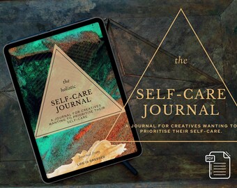 Holistic Self Care Journal | Self Care Planner | Journal | Mindfulness Journal | Mental Health | Wellness Journal | Gratitude Journal iPad