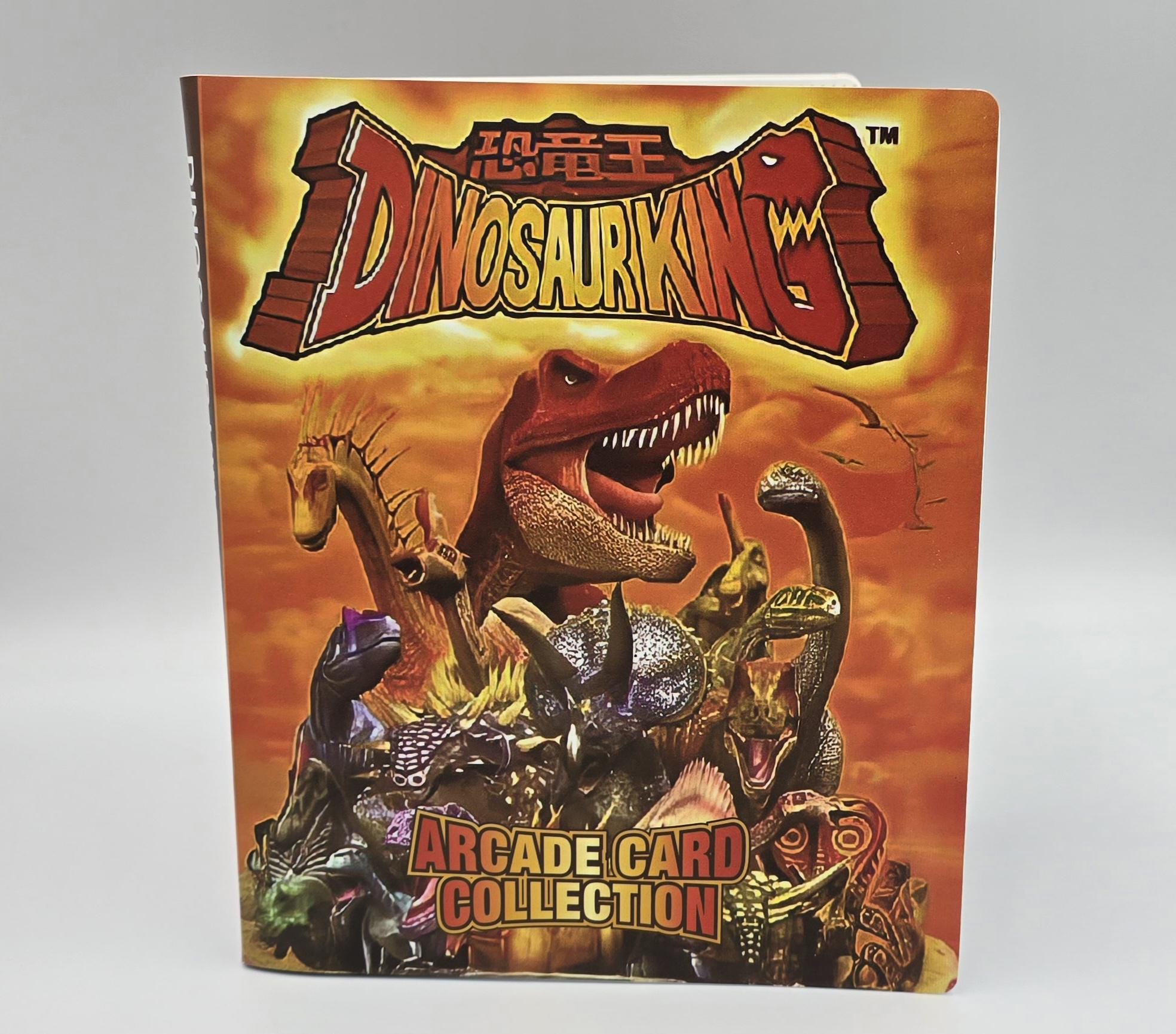 Dinosaur King Arcade Cards - 117 Card Collection in Binder - SEGA