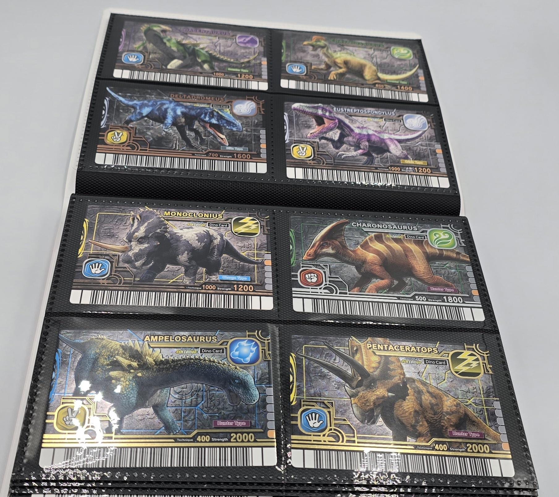 Dinosaur King Arcade Cards - 117 Card Collection in Binder - SEGA