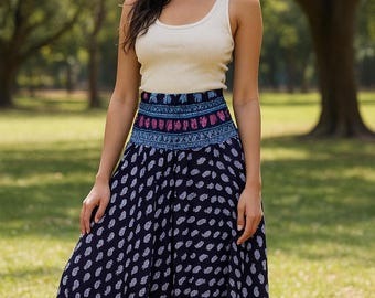 Bohemian Rayon Harem Yoga Pants: Hippie Festival Trousers
