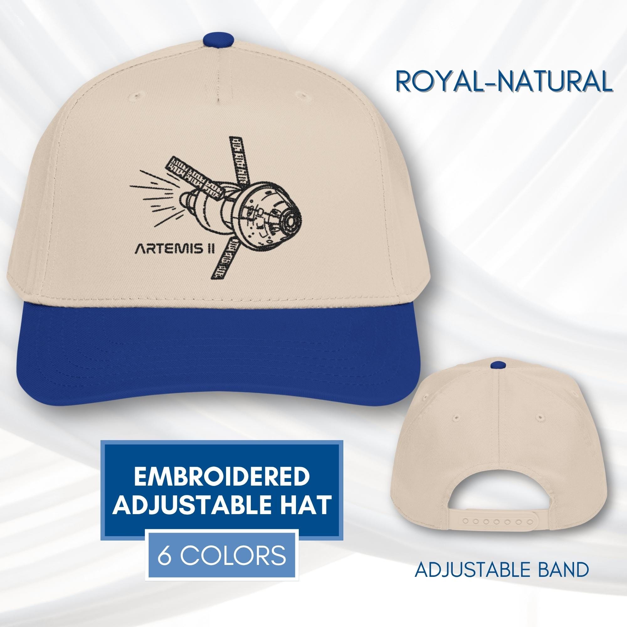 Artemis II Orion Space Capsule Baseball Cap | NASA Inspired Embroidered ...