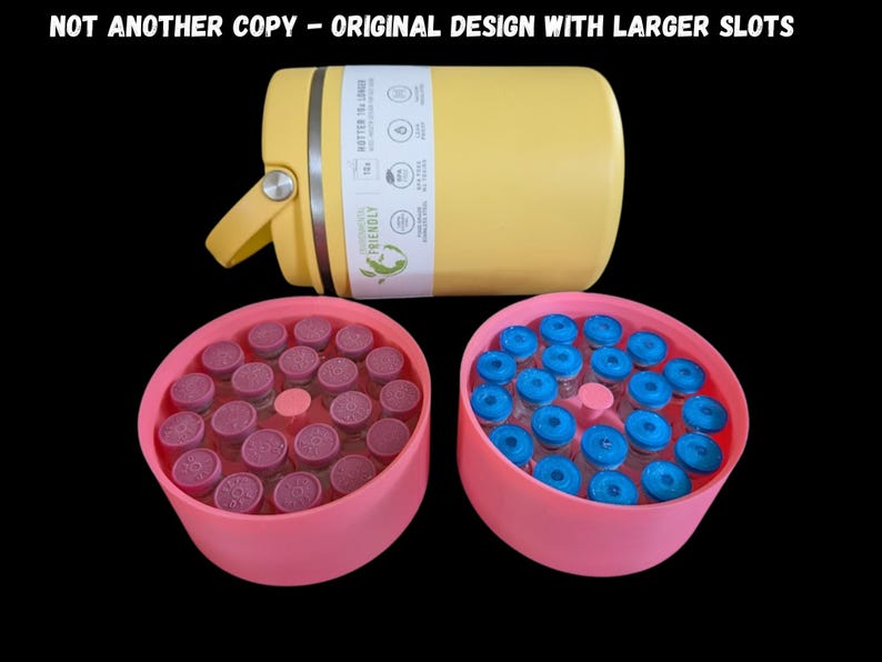 Hydrapeak Thermos Insert: 20 x 3ml Vial Holder (18-32oz)
